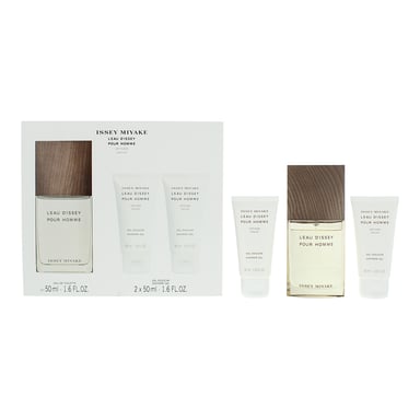 Issey Miyake L'eau D'issey Pour Homme Vétiver Eau de Toilette 50ml Gift Set