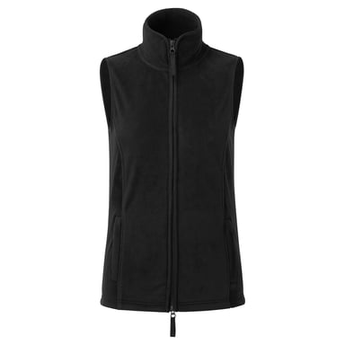 Premier Womens/Ladies Artisan Fleece Gilet (Black)