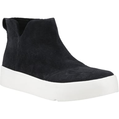 TOMS Verona Mid Leather Women's Black Boots