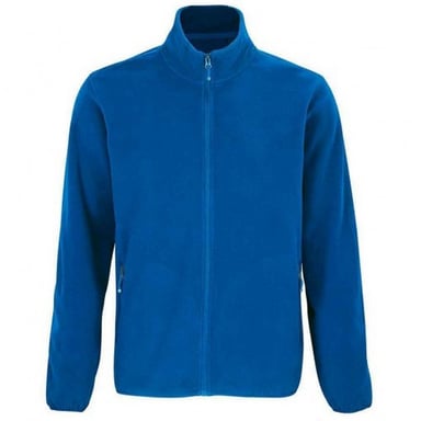 SOLS Mens Factor Recycled Fleece Jacket (Royal Blue)