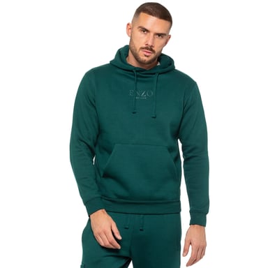 Enzo | Sudadera con capucha para hombre - Verde