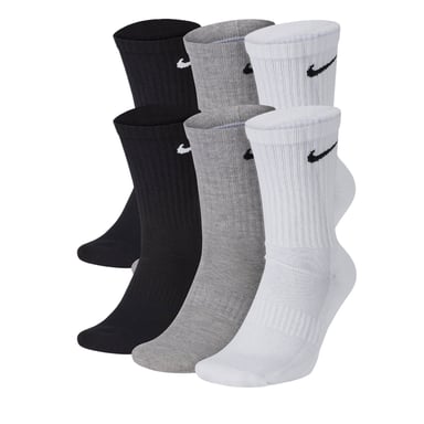 Nike Unisex Everyday Cushion Crew Training Socks (6 Pairs)
