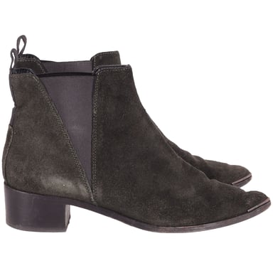 Acne Studios Jensen Ankle Boots in Black Suede