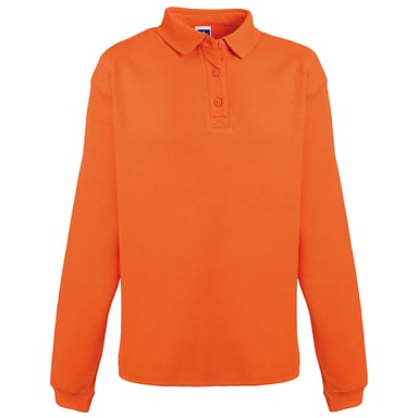 Russell Europe Mens Heavy Duty Collar Sweatshirt (Orange)