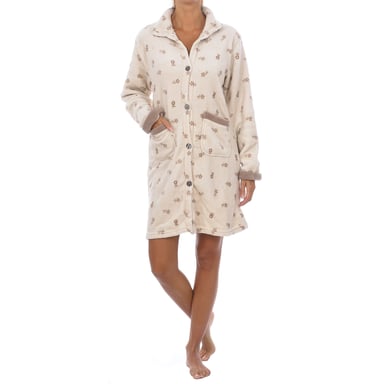 Bata de invierno Maribel cierre con botones 41813 mujer