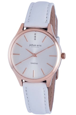Johan eric: reloj herlev mujer plata....