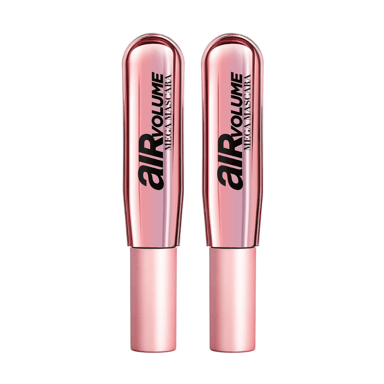 2 x L'Oreal Paris Air Volume Mega Mascara 9ml - 852 Black/Brown