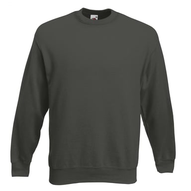 Fruit Of The Loom Unisex Premium 70/30 Set-In Sweatshirt (Charcoal)