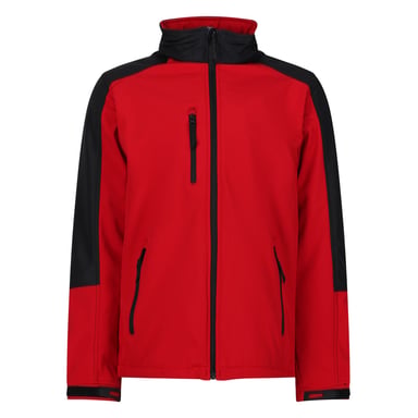 Regatta Mens Hydroforce Soft Shell Jacket (Classic Red/Black)