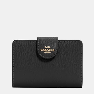 Crossgrain Medium Corner Zip Wallet