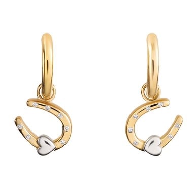 Orphelia 'Aurora' Women's 925 Sterling Silver Drop Earrings - Silver/Gold ZO-7525/G