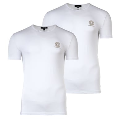 Versace Stretch Cotton Bi-Pack T-Shirt