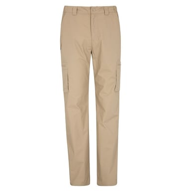 Mountain Warehouse Mens Trek II Short Cargo Trousers (Dark Beige)