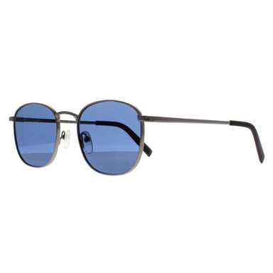 Calvin Klein Square Hombre Mate Gunmetal Sólido Azul CK20122S