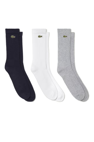 Lacoste 3 Pack Men's Crew Socks