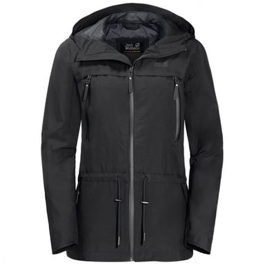Chaqueta Jack Wolfskin Fairview Mujer Negra