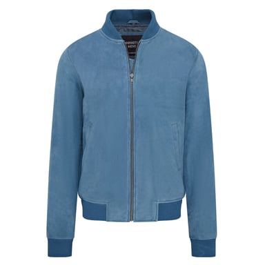 Chaqueta bomber universitaria MA-1 de ante de cabra suave para hombre - Dalian