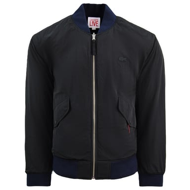 Lacoste l! Ve chaqueta de bombardero para hombre reversible