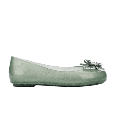 Sweet Love Fly Glitter Green Flats