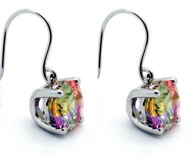 Orphelia Women's 925 Sterling Silver Drop Earrings - Silver CC-28