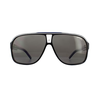 Carrera Sunglasses Grand Prix 2 T5C M9 Black Crystal White Blue Grey Polarized