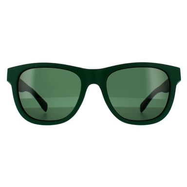 Gafas de sol Lacoste Square para hombres en verde mate y gris