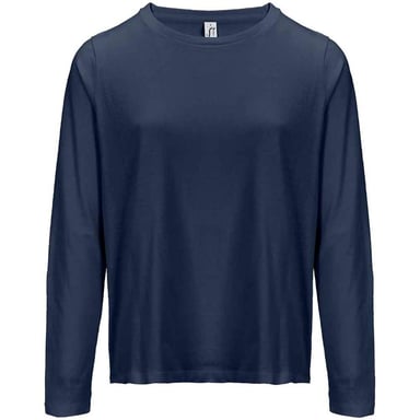 SOLS Womens/Ladies Monarch Long-Sleeved T-Shirt (Navy)