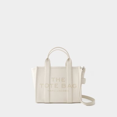 The Mini Tote - Marc Jacobs - Piel - Plata