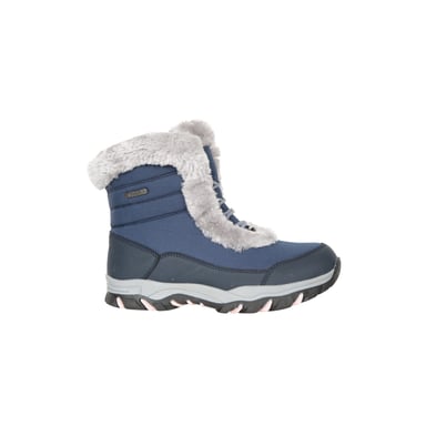 Mountain Warehouse Womens/Ladies Ohio Thermal Short Shaft Snow Boots (Blue)