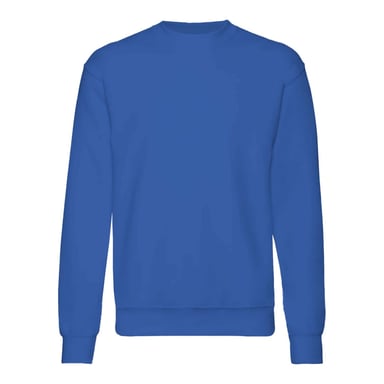 Fruit Of The Loom Kids Unisex Premium 70/30 Sweatshirt (Pack of 2) (Royal Blue)