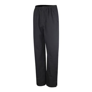 Island Green Mens Golf Inner Drop Hem Waterproof Trousers (Black)
