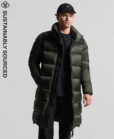 Superdry Longline Down Puffer Coat