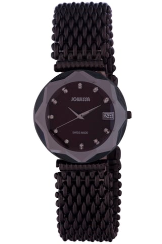 Jowissa: reloj de cristal 3 para mujer, color rojo.