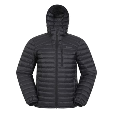 Mountain Warehouse Mens Henry II Extreme Down Filled Padded Jacket (Black)