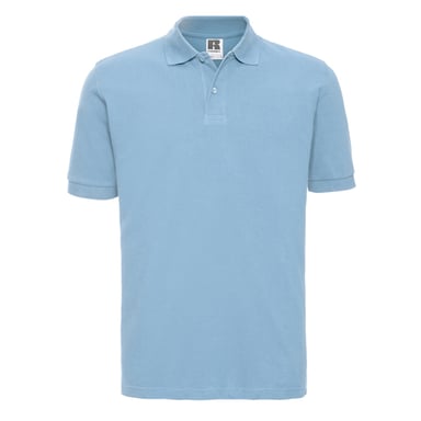 Russell Mens Classic Cotton Polo Shirt (Sky)