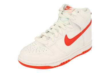 Nike Dunk High Gs White Trainers