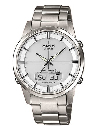 Casio Waveceptor Men's Silver Watch LCW-M170TD-7AER