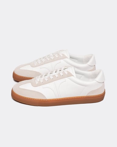 Zapatilla Retro de Cuero Suede Mixto para Hombre Ted Baker Robbert