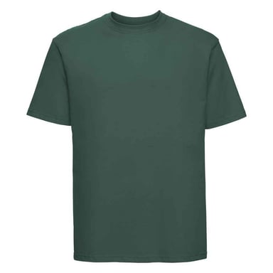 Russell Mens Ringspun Cotton Classic T-Shirt (Bottle Green)