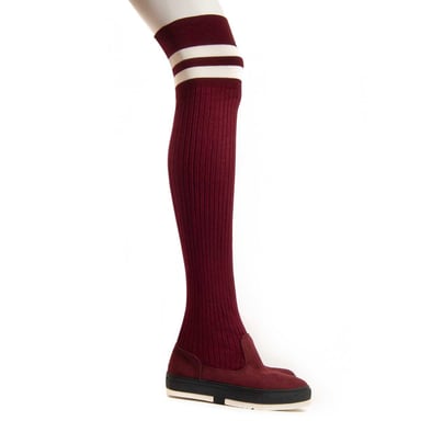 Montevita Bota de Tacón Alto Bottavita3 Burdeos