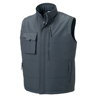 Russell Mens Gilet Jacket (Convoy Grey)
