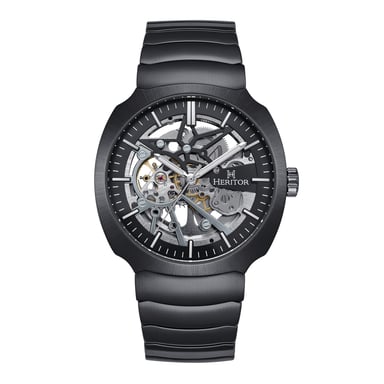 Reloj Heritor Automático Magnus con Correa de Acero Inoxidable