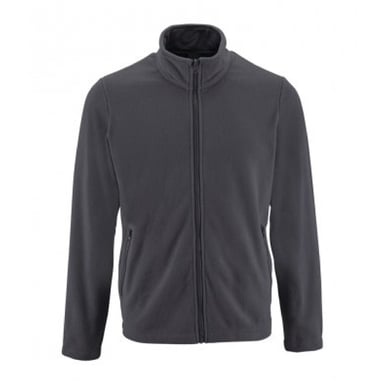 SOLS Mens Norman Fleece Jacket (Charcoal)