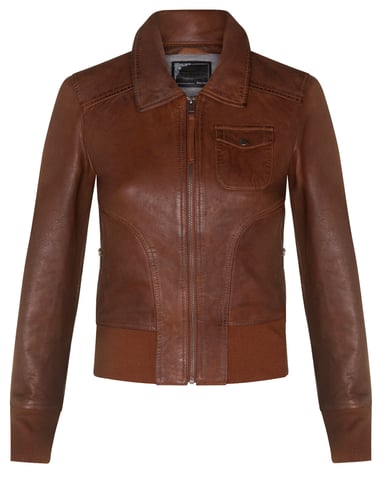 Chaqueta bomber universitaria MA-1 para mujer, Modbury