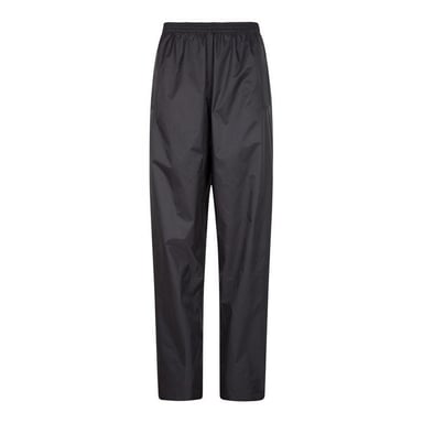 Mountain Warehouse Womens/Ladies Pakka Waterproof Over Trousers (Black)