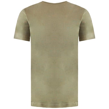 Nike Plain Logo Mens Light Brown T-Shirt