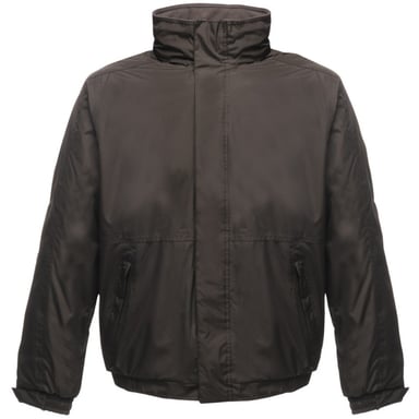 Regatta Dover Waterproof Windproof Jacket (Thermo-Guard Insulation) (Black/Ash)