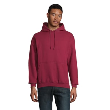 SOLS Unisex Adult Condor Hoodie (Burgundy)