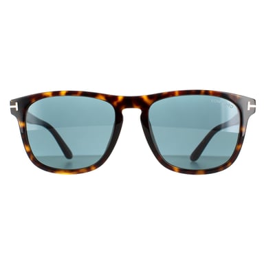 Tom Ford Square Hombre Dark Havana Blue FT0930 Gerard