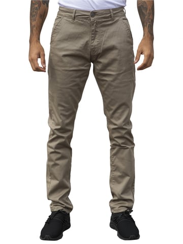 Enzo Men's Chinos Slim Fit Stretch Jeans